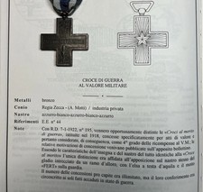 Diploma Croce Merito Di Guerra