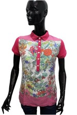 Polo Donna Moncler M Rosa Seta