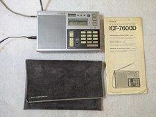 Radio SONY  ICF-7600D radio ricevitore mondiale digitale