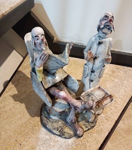 Statuetta scultura antica dal - statuetta, "dal