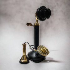 Antico telefono fisso retrò