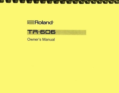 Roland 606 drumatix - tr-606, drum