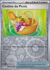 CARTA POKEMON - ALLENATORE STRUMENTO - CESTINO DA PICNIC - 184/198 - HOLO