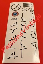 Atala Rizzato da corsa decalcomanie/adesivi/stickers
