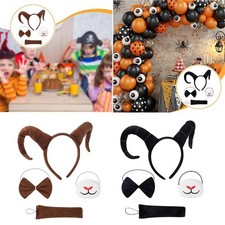 Fascia per capelli con corna