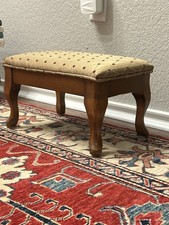 Panca poggiapiedi vintage anni