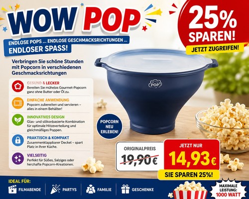 Tupperware wow pop - wow, macchina