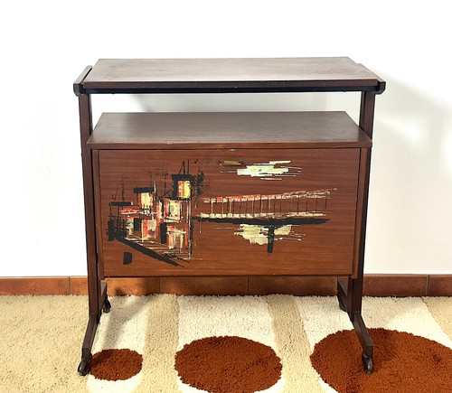 Mobile bar carrello vintage - carrello,