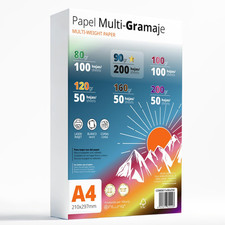 Carta A4 Bianca Multi-Grammi