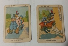 2 figurine cartonate Crema Nivea (anni 50?) - OTTIME