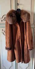 montone shearling donna vintage anni '80