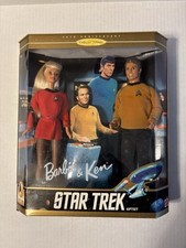 Star trek barbie ken doll - &,
