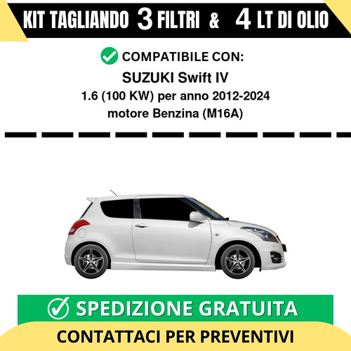 Tagliando per suzuki - suzuki, swift