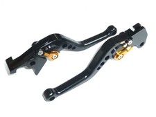 Suzuki GSR600 2006-2011 Corto Nero Freno E Leve Frizione Strada Track Race