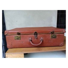 Valigia cartone vintage anni 40-50