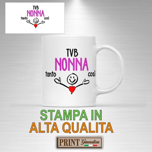 Tazza stampa alta - qualità, tvb
