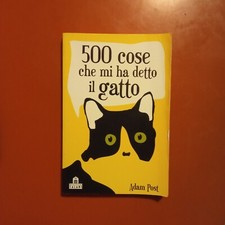 500 cose che mi ha detto il gatto, Adam Post 2014