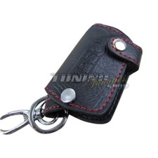 Tasca Chiave Astuccio Portachiavi Chiave Custodia Vera Pelle Rosso per Fiat