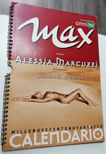 MAX ALESSIA MARCUZZI fotografata da Andreas H. Bitecnich  CALENDARIO 1998