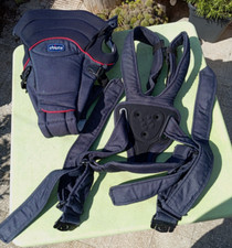 Chicco You & Me marsupio neonati ergonomico. Da 0+ (3,5 - 11 kg). Colore Denim. 