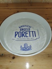 Vassoio ANGELO PORETTI Birrificio Bar Pub  Vintage USATO cm.35 Collezione 