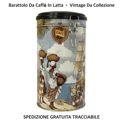 Barattolo latta caffè - in,