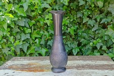 Vaso sottile Barro Negro, fatto a mano ceramica messicana argilla nera di San Bartolo vicino