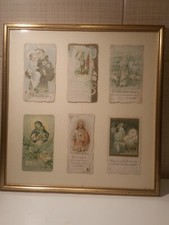 quadri con santini d'epoca in