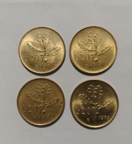 Repubblica italiana 20 lire - -,