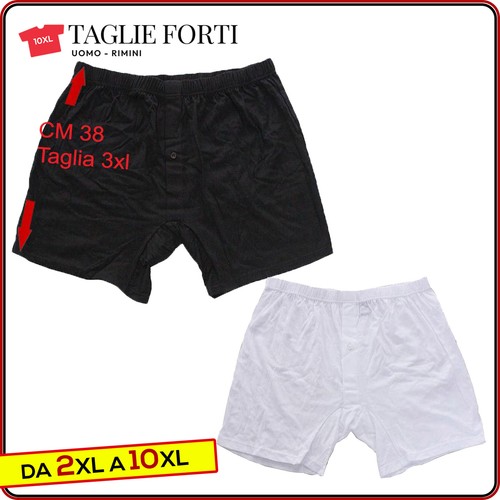 Boxer uomo taglie forti cotone - boxer,