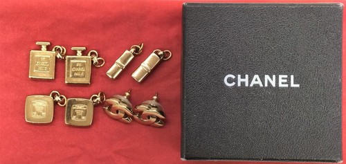 Chanel turn lock earrings - chanel,