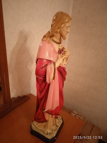 Statua sacro cuore gesù - statua, di