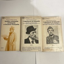 Lotto 3 Libri Teatro Di Eduardo De Filippo
