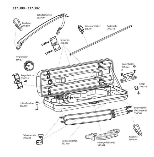 Violino astuccio - -,