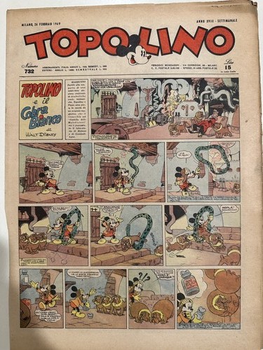 Rivista settimanale topolino - settimanale,