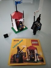 set lego castle 6035 completo con figure e istruzioni