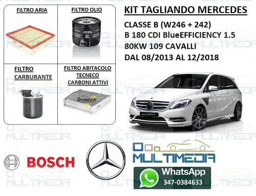 Kit tagliando filtri - kit, bosch