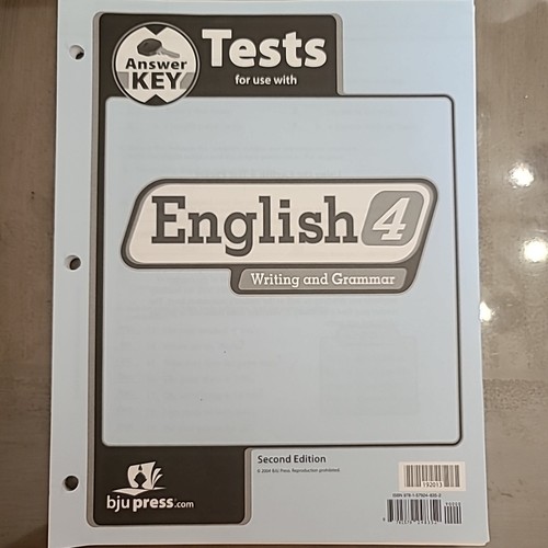 Bju press english - bju,