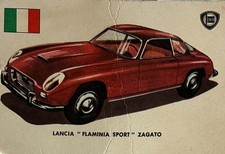 LANCIA FLAMINIA SPORT COUPE ZAGATO FIGURINA SIDAM