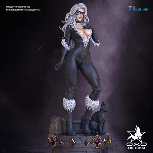 Statua statuina gatto nero - , 20