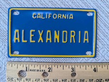 Targa vanità bici d'epoca