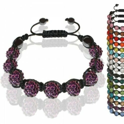 Shamballa bracciale strass - bracciale,