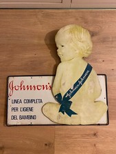 rara tabella insegna JOHNSON &