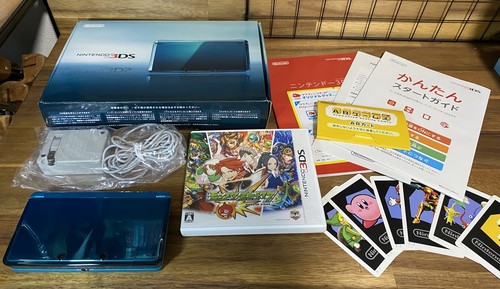 Nintendo 3ds aqua blue - nintendo,