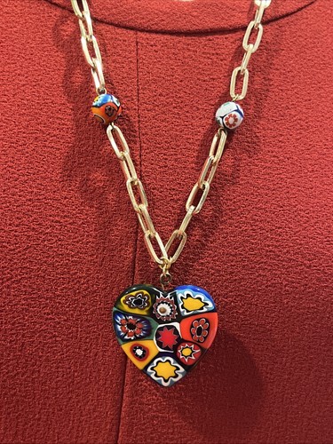 Collana ciondolo cuore - collana, 26”