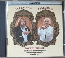 CD Telemann / Cimarosa Der Schulmeister / Il Maestro Di Cappella Hungaroton