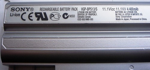 Batteria originale sony vaio - batteria,