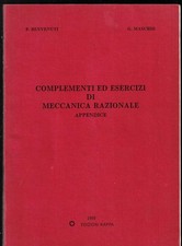 Benvenuti e Maschio COMPLEMENTI ED ESERCIZI DI MECCANICA RAZIONALE