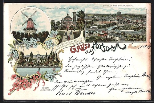 Litografia potsdam mulino - litografia,