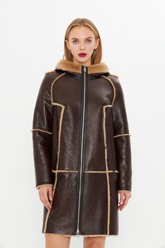 Cappotto donna shearling